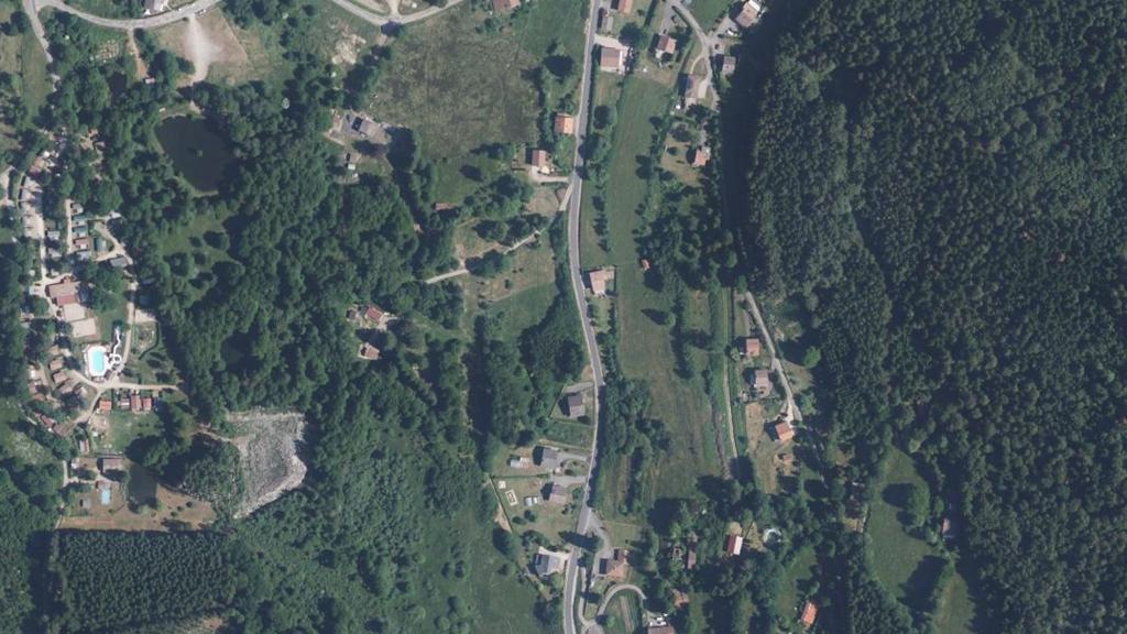 Vue aérienne de Granges-aumonzey