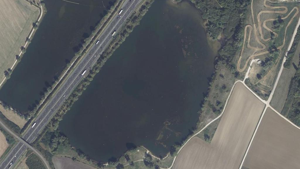 Vue aérienne des environs de Premeaux-Prissey
