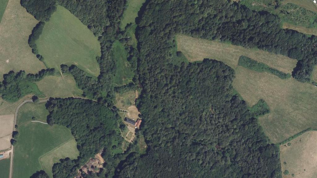 Vue aérienne de Haute-Vienne : Territoire de Pêche