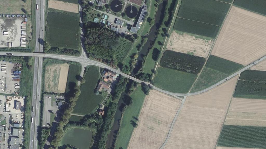 Vue aérienne de Ill Partie Nord