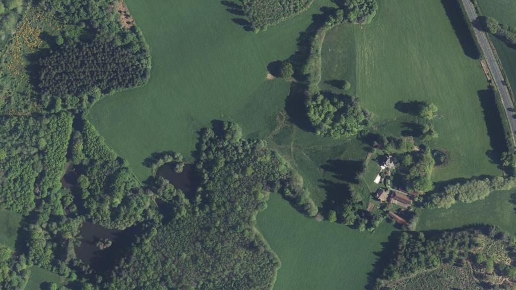 Vue aérienne de La Côle