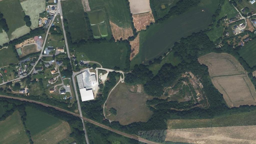 Vue aérienne de La Diane