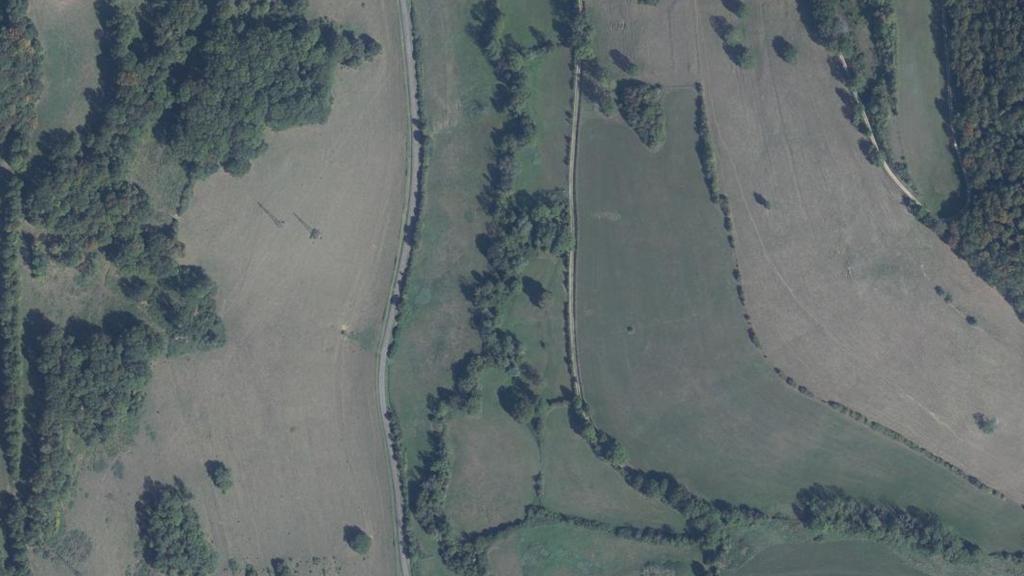 Vue aérienne de La Drenne