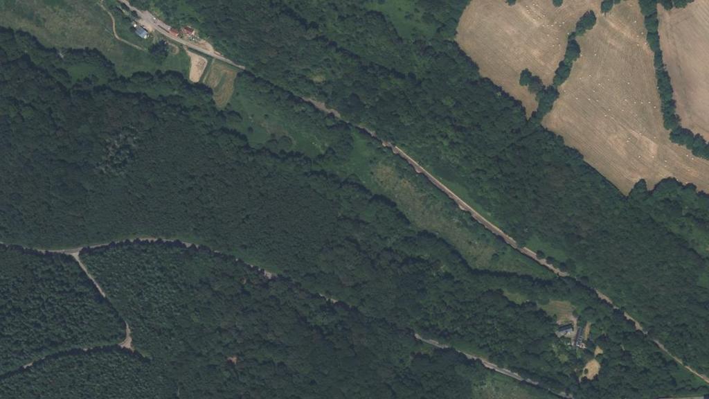 Vue aérienne de La Druance