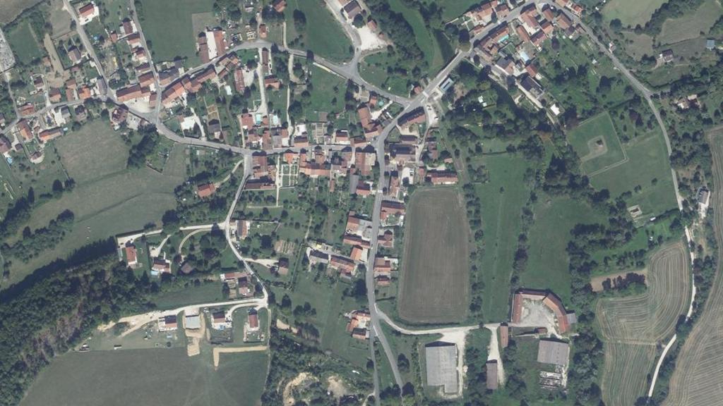 Vue aérienne de La Fario - Marey Til-Châtel