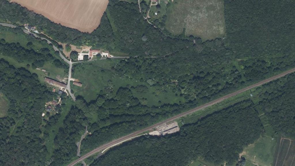 Vue aérienne de La Feuillante