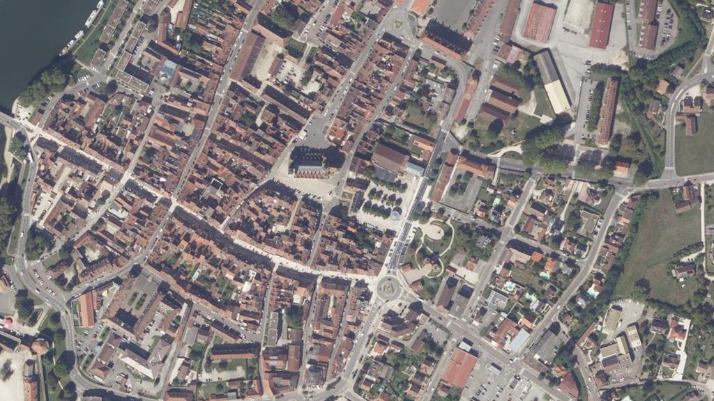Vue aérienne de La Gaule Auxonnaise