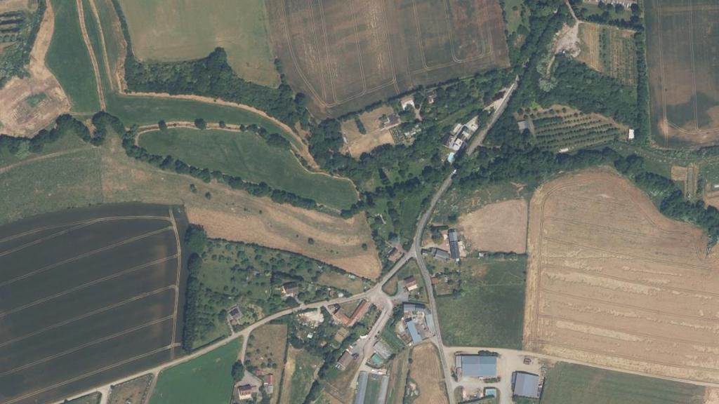 Vue aérienne de La Guigne