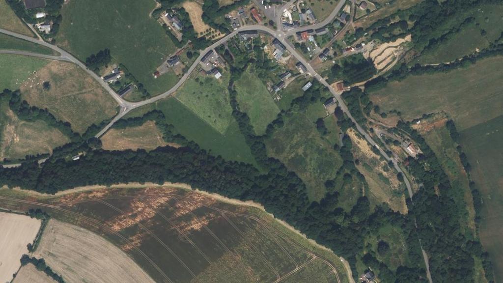 Vue aérienne de La Jeannette
