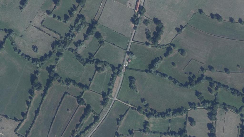Vue aérienne de La Lacanche