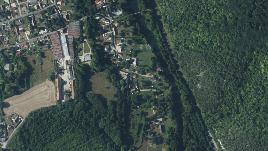 Vue aérienne de La Maison aux Oiseaux