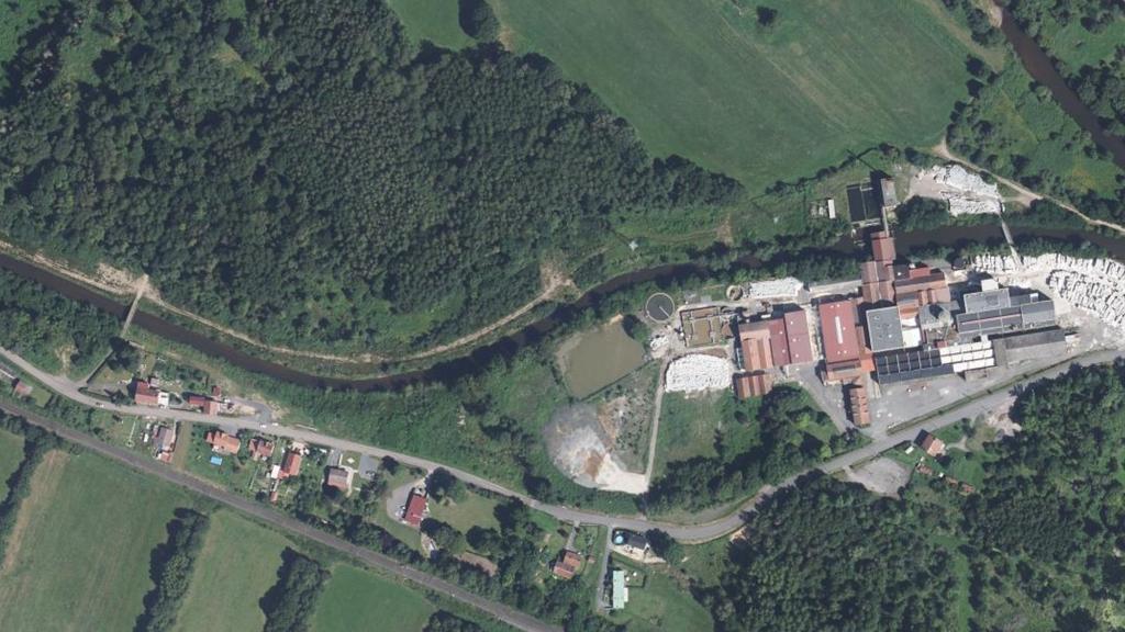 Vue aérienne des environs de Thiaville-sur-Meurthe