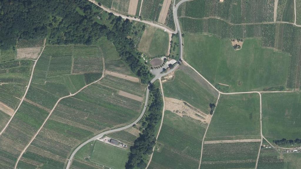 Vue aérienne des environs de Epfig