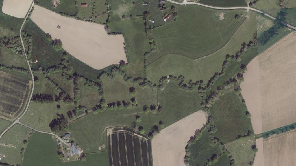 Vue aérienne de La Sènène