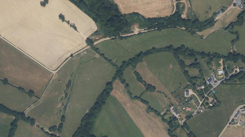 Vue aérienne de La Seulles