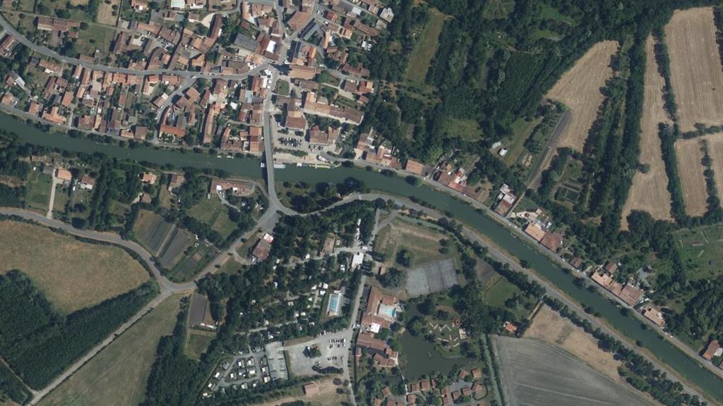 Vue aérienne des environs de Damvix