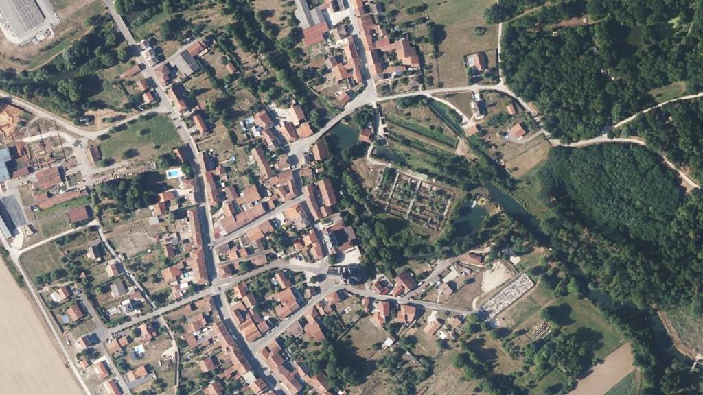 Vue aérienne de La Truite de la Saulx