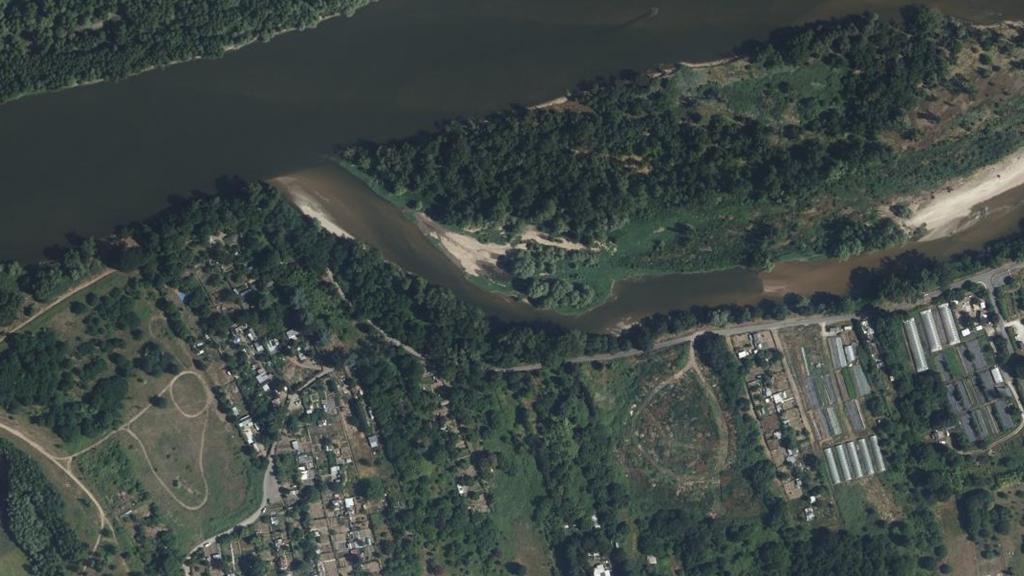 Vue aérienne de Lac de Gevrioux