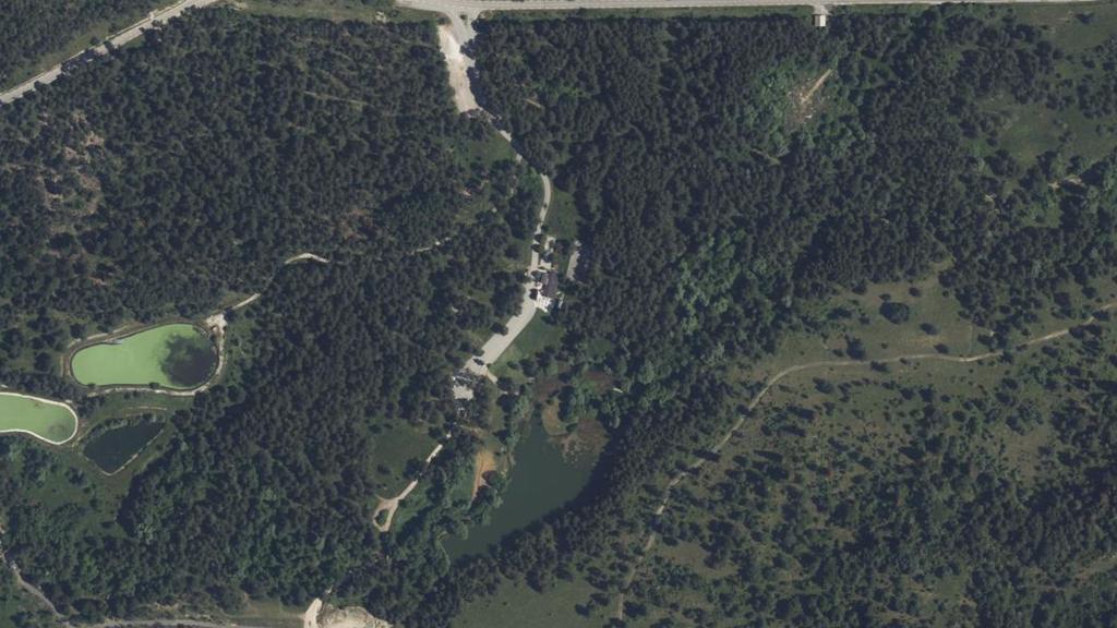 Vue aérienne de Lac de Thorenc