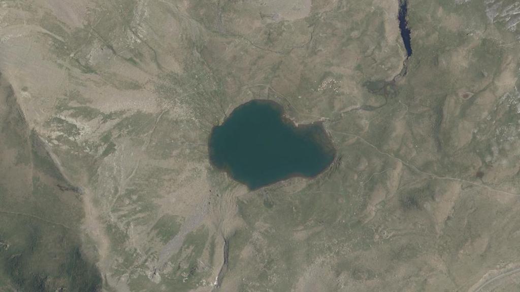 Vue aérienne de Lac des Espécières