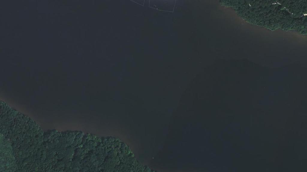 Vue aérienne des environs de Bogny-sur-Meuse