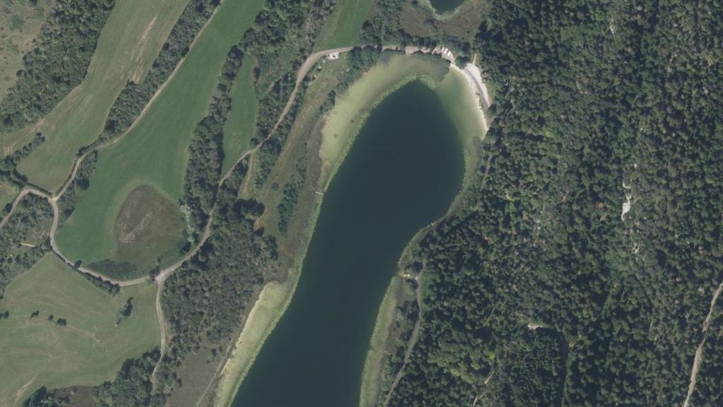 Vue aérienne de Lac d'Etival (Étival)