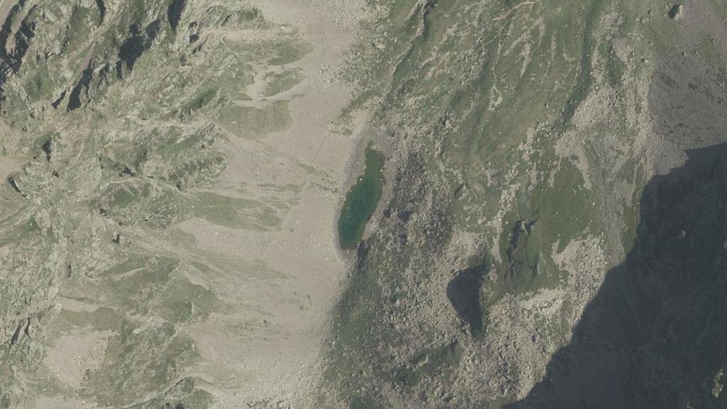 Vue aérienne de Lac du Barbat