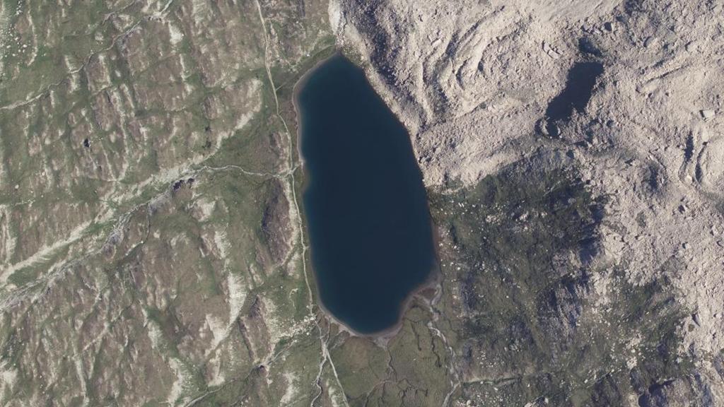 Vue aérienne de Lac Foréant