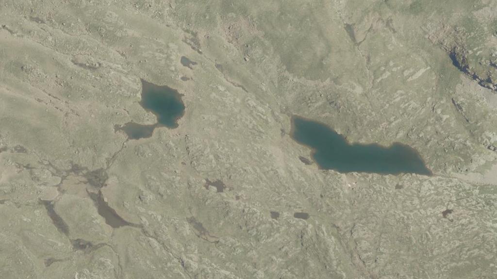 Vue aérienne des environs de Loudenvielle