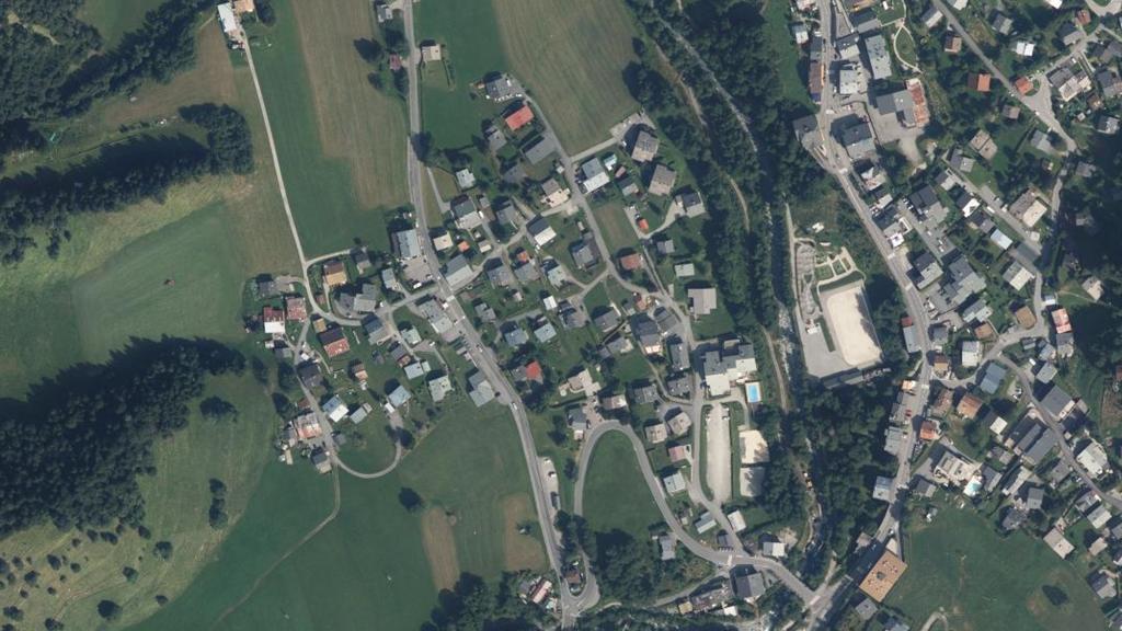 Vue aérienne de Lacs Jovet
