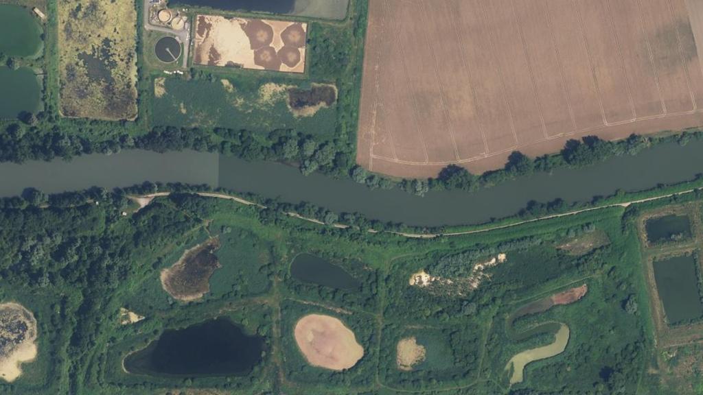 Vue aérienne de L'Aisne