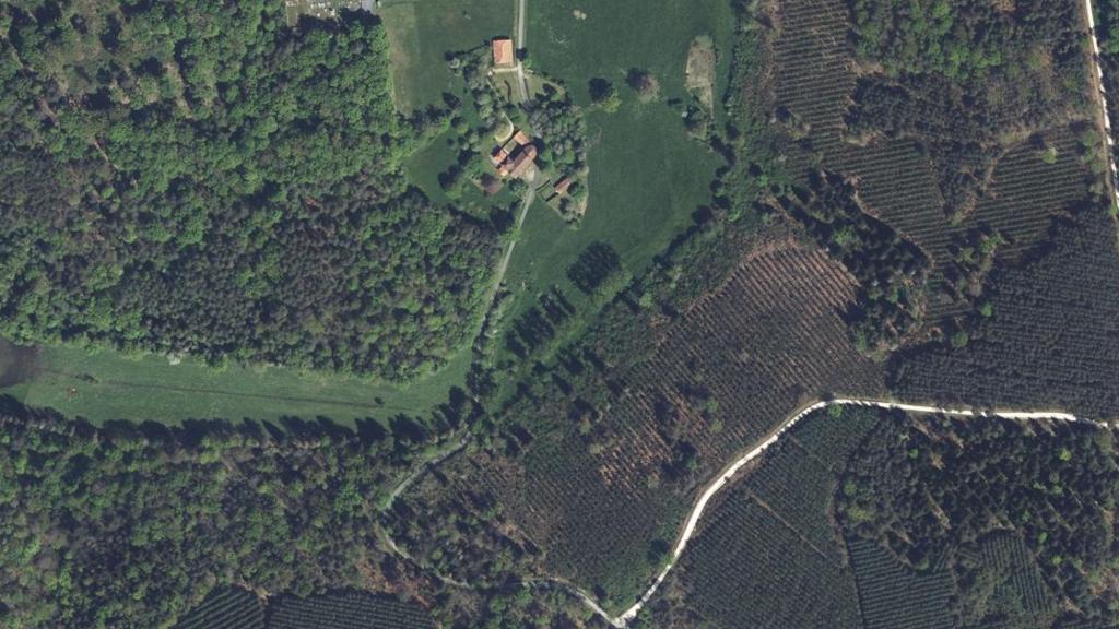 Vue aérienne de Le Boulou