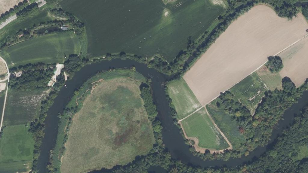 Le canal d'amenée du moulin de La Wantzenau