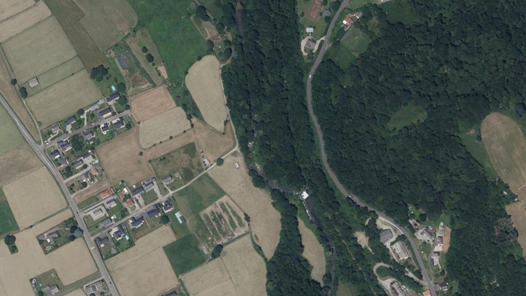 Vue aérienne de Le Canal de l'Alaric