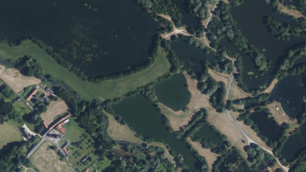 Vue aérienne de Le carpodrome fédérale