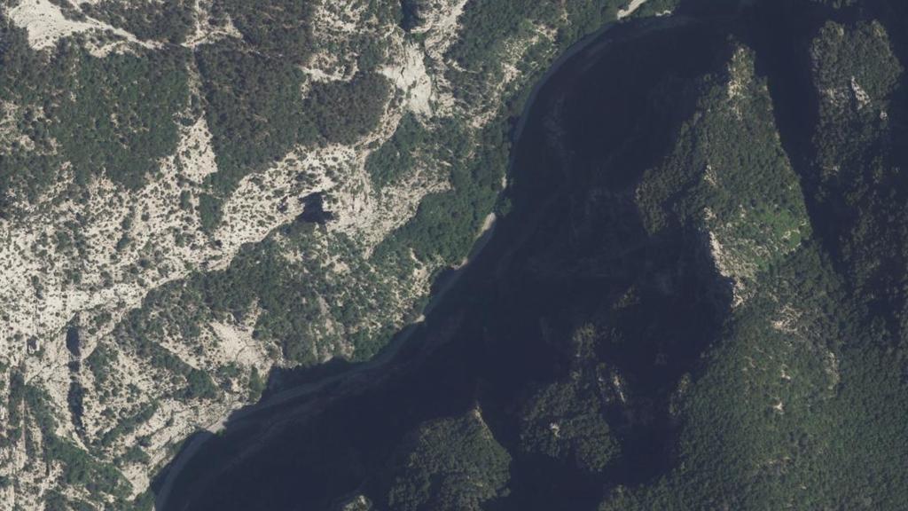 Vue aérienne de Le Cians