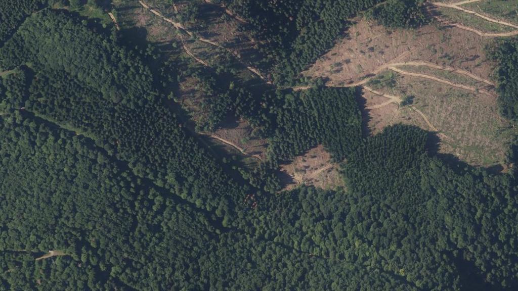 Vue aérienne de Le Cilh