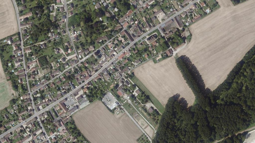 Vue aérienne de Le clos des lacs