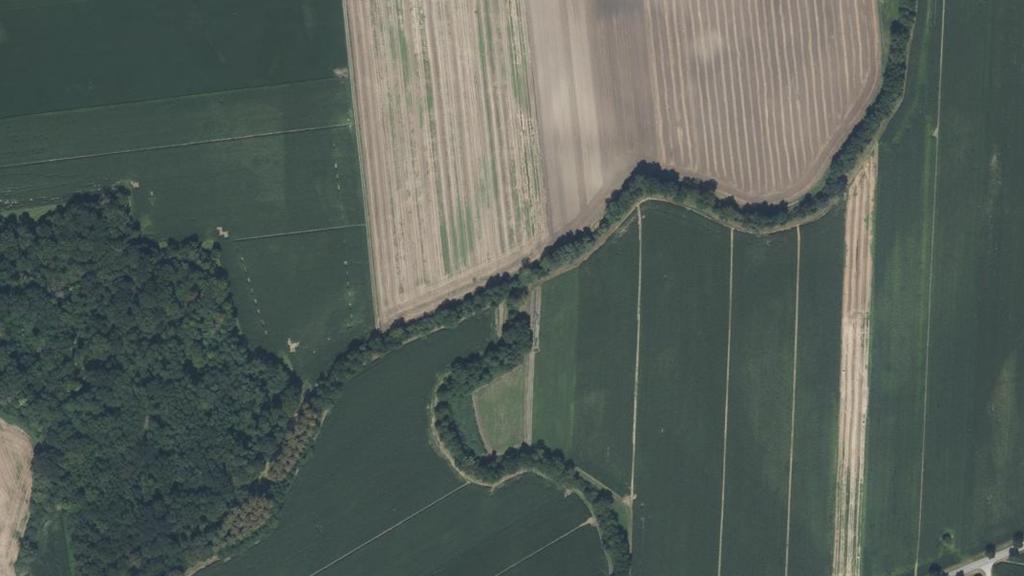 Vue aérienne de Le Heulachgraben