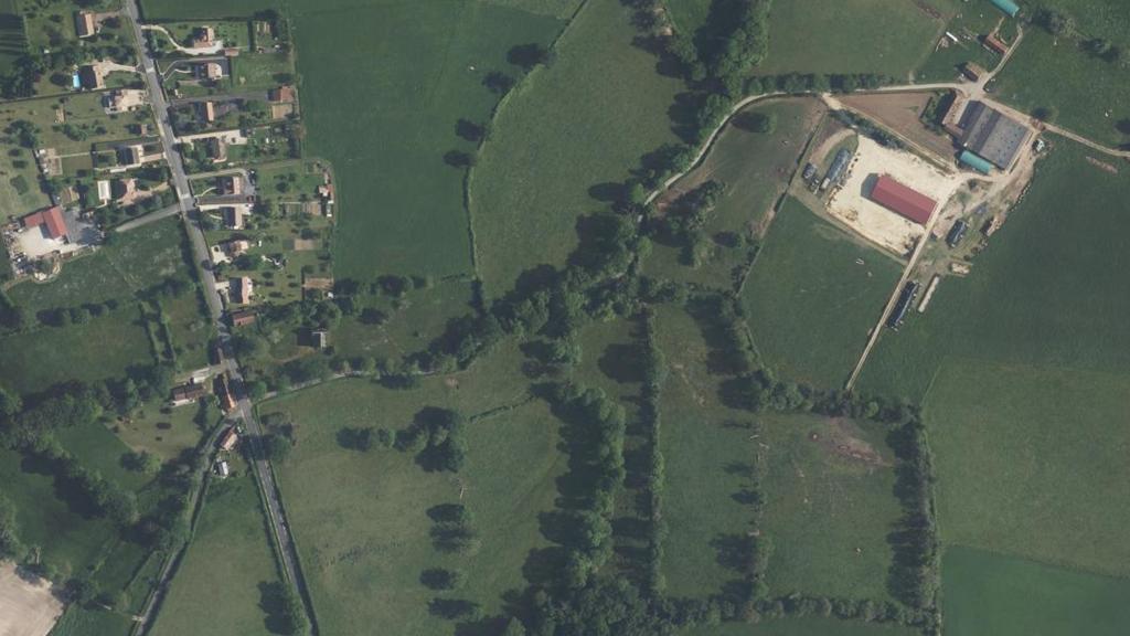 Vue aérienne de Le Narabion
