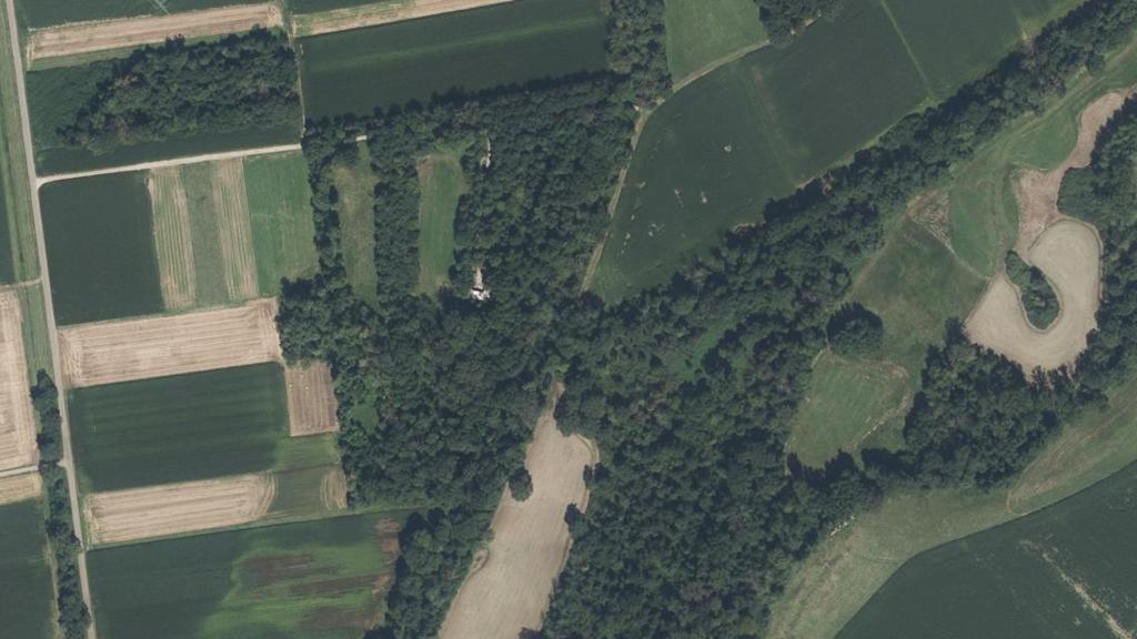 Vue aérienne des environs de Geispolsheim