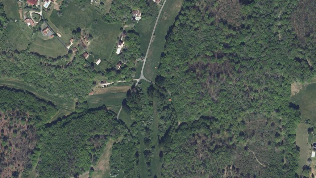 Vue aérienne de Le Pontou
