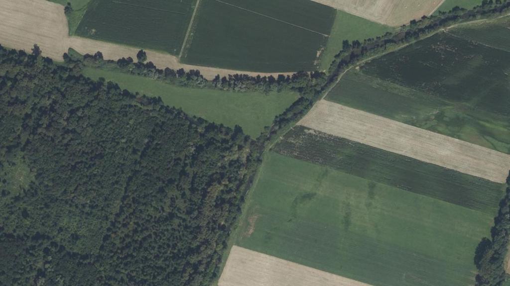 Vue aérienne de Le Rennige Sheidgraben