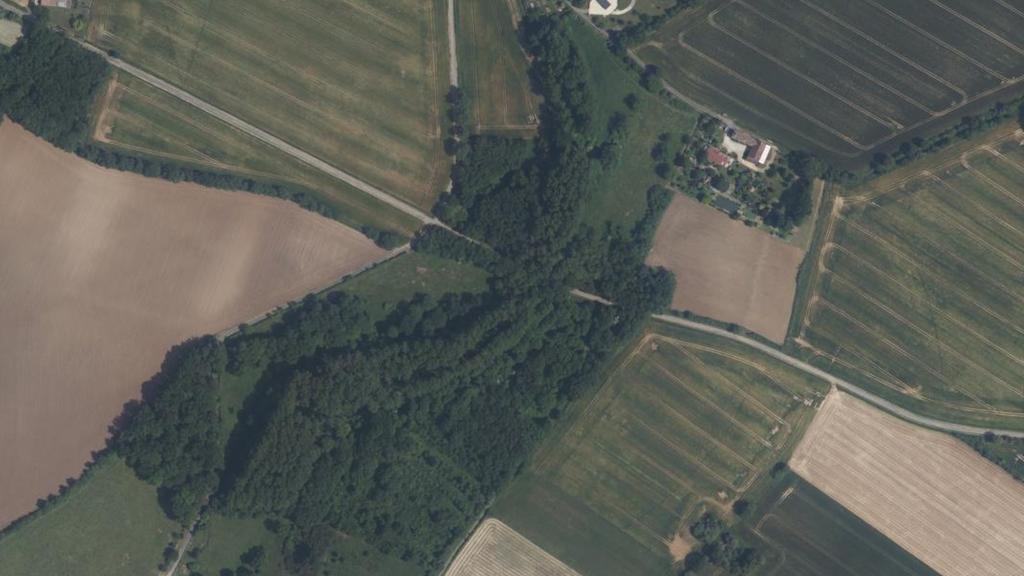 Vue aérienne de Le Ruisseau de Badard