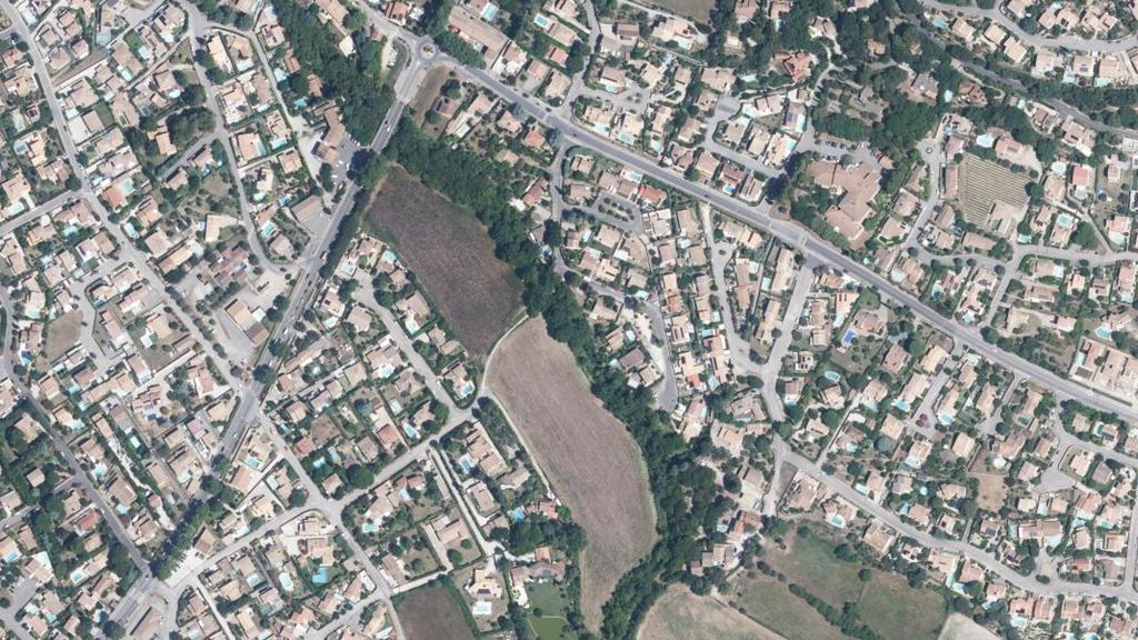 Vue aérienne de Le Salaison