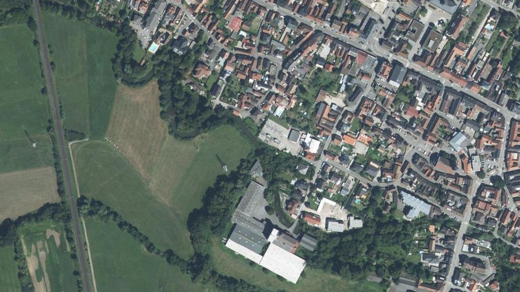 Vue aérienne de Le Schlohengraben
