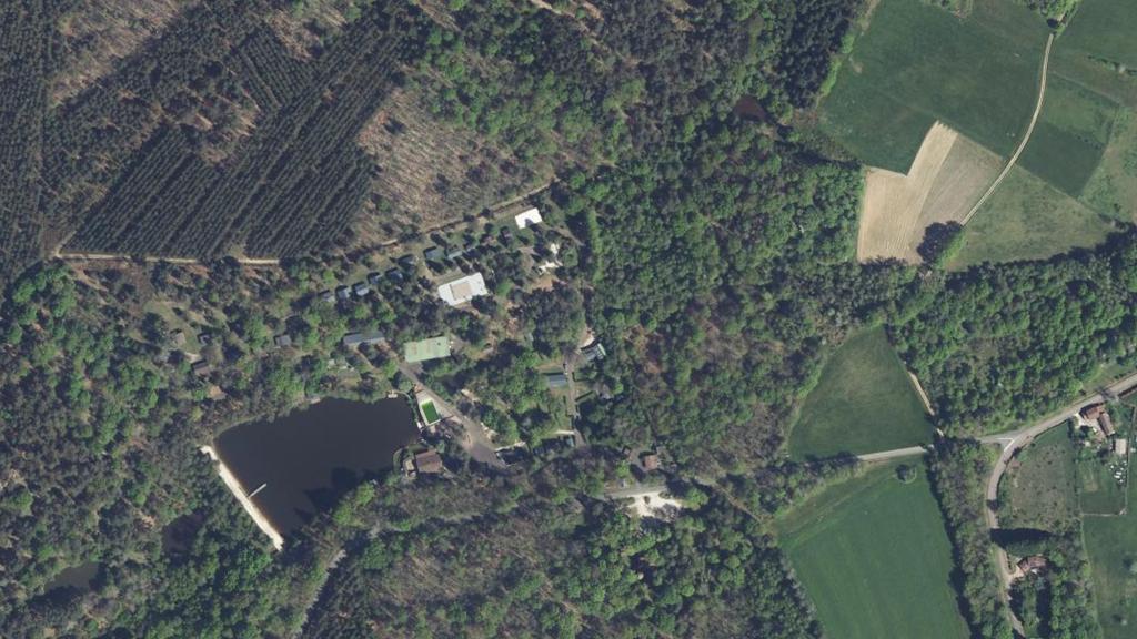 Vue aérienne de Le Trincou