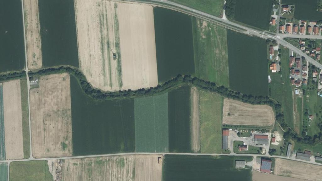 Vue aérienne des environs de Niedernai