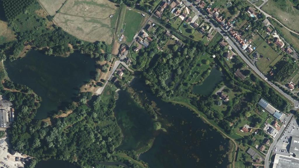 Vue aérienne de L'Epinoy