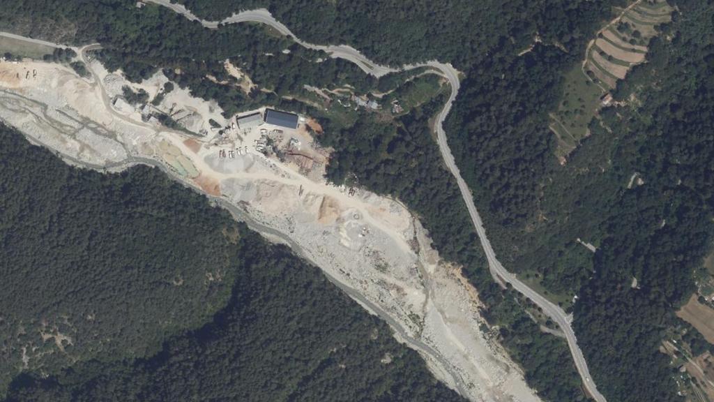 Vue aérienne de Les Caudans